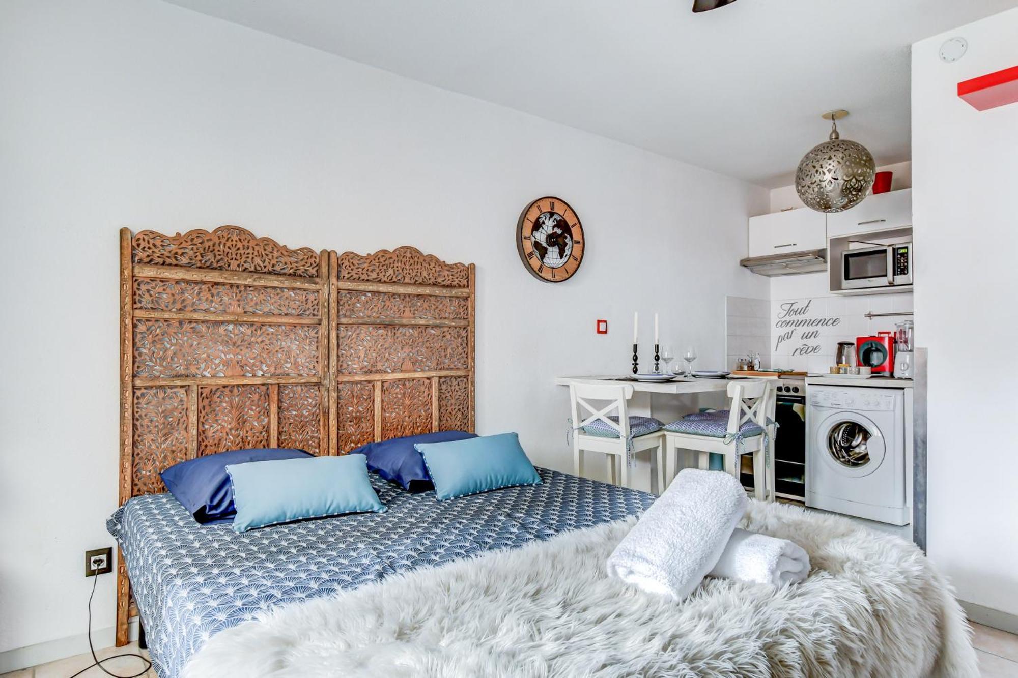 L Oasis Studio Proche Hopital Et Aeroport Piscine Parking &Netflix Toulouse Exterior foto